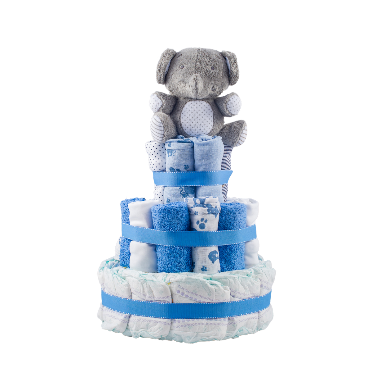 Blue Nappy Cake