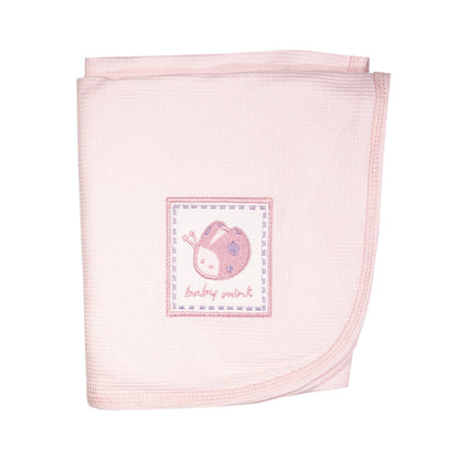 Baby Mink Thermal Sheet - Pink